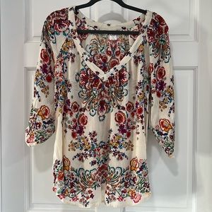 Bila Boho Top NWT Size Large